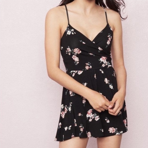 Garage Floral Romper - Picture 1 of 4